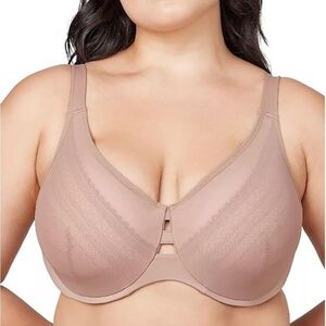 Spanx bra Low Profile Illusion Minimizer Full Coverage Underwire lace 30062R